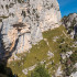 Descente par le Pas des Charassons (en fait là c'est derrière l'itinéraire du Pas)