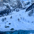 Lac de la douche au-dessus du Casset